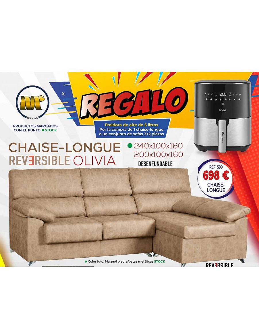 Tapiceria Muebles Laura | Oferta Chaisel-Longue