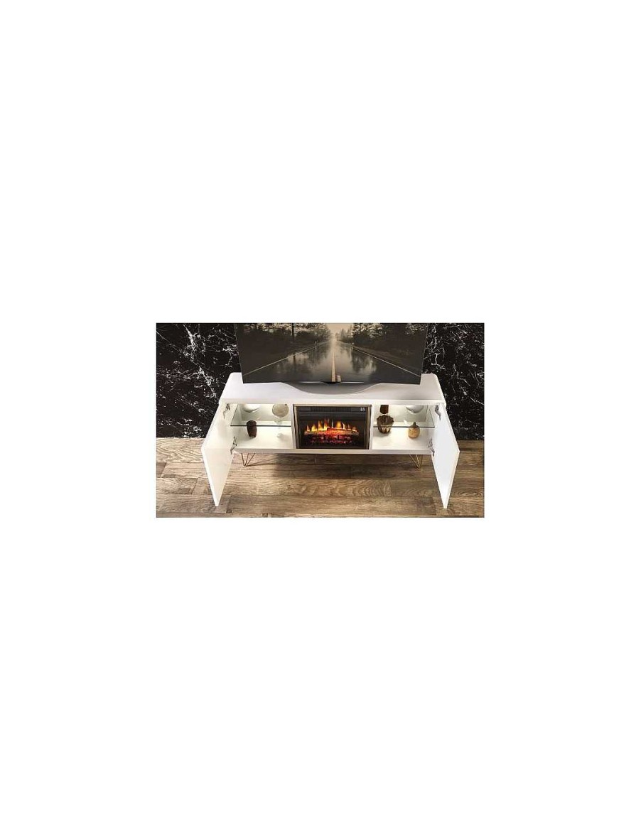 Salon Comedor FRANCO FURNITURE | Mueble Chimenea F.Franco